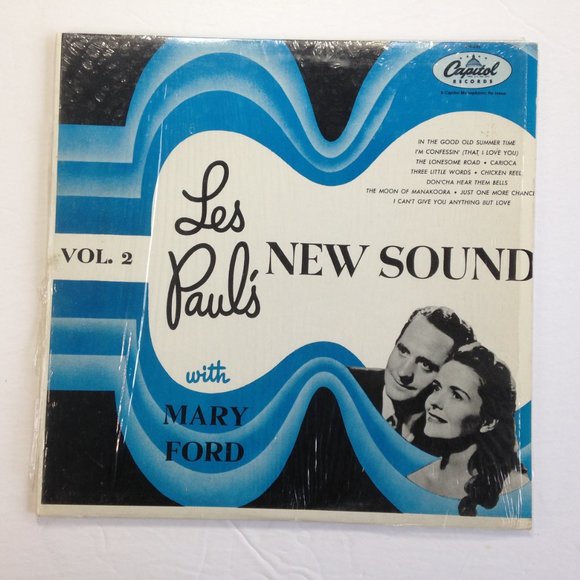 LES PAUL & MARY FORD LP ~ Les Paul's New Sound Vol.2 Capitol Abridged Re-Issue - Picture 2 of 4